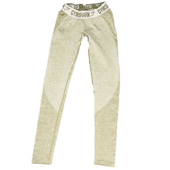 GYMSHARK Flex Leggings Khaki Athletic Performance / Olive Green / Small✨ - Picture 10 of 11